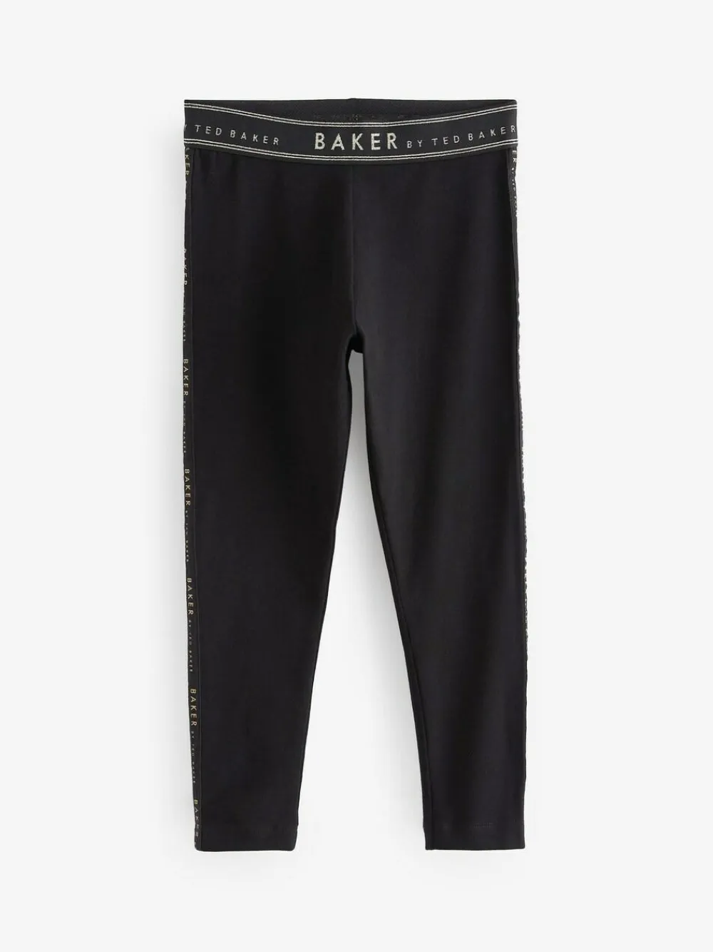 Hot Baker by Ted Baker Branded Waistband Leggings Black