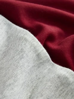 Baker by Ted Baker Burgundy Red/Grey Romper and Reversible Hat^ Rompers & Overalls