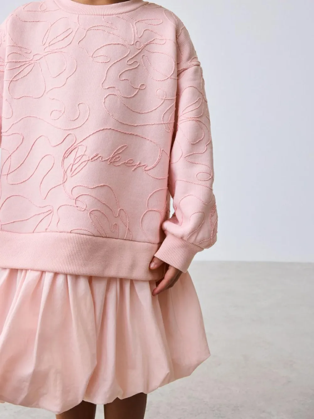 Baker by Ted Baker Corded Bubble Hem Mockable Dress^ Dresses