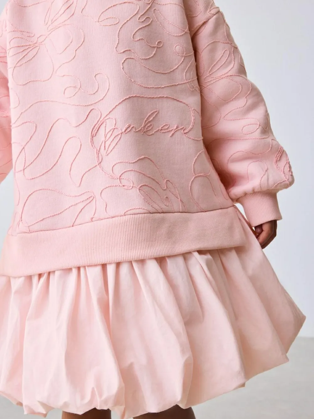 Baker by Ted Baker Corded Bubble Hem Mockable Dress^ Dresses