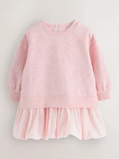 Baker by Ted Baker Corded Bubble Hem Mockable Dress^ Dresses