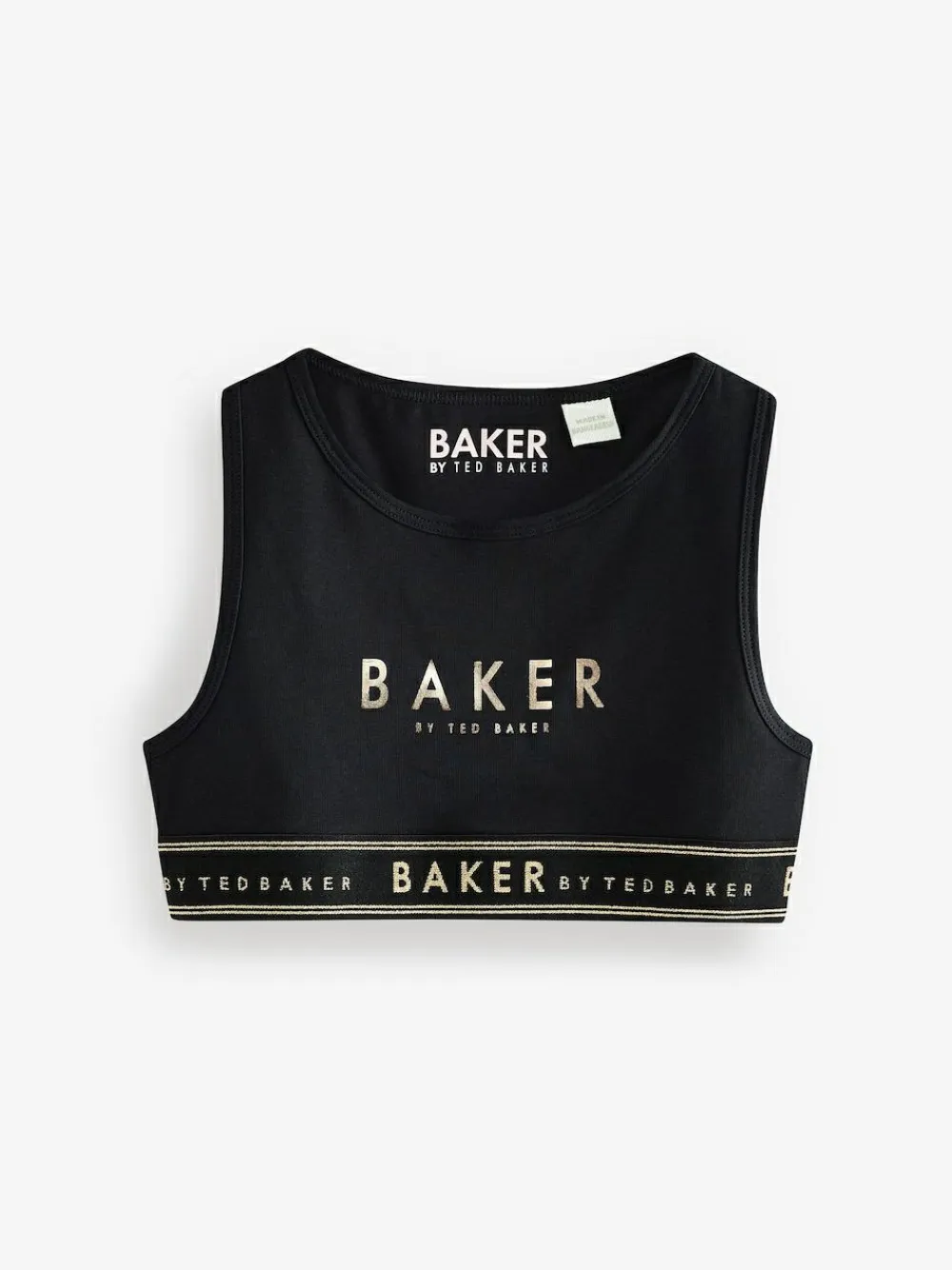 Clearance Baker by Ted Baker Crop Tops 3 Pack Berry/Black