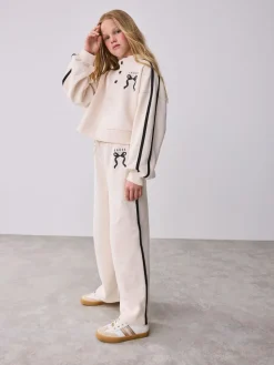 Outlet Baker by Ted Baker Funnel Neck Sweat & Wide Leg Joggers Set 2 Piece