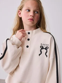 Outlet Baker by Ted Baker Funnel Neck Sweat & Wide Leg Joggers Set 2 Piece