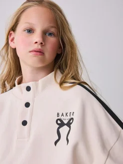 Outlet Baker by Ted Baker Funnel Neck Sweat & Wide Leg Joggers Set 2 Piece