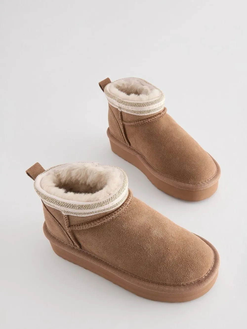 Baker by Ted Baker Girls Water Repellent Cosy Suede Boots^ Boots|Boots & Wellies