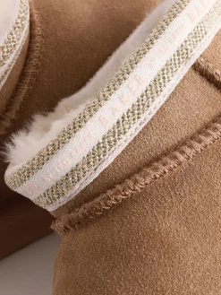 Baker by Ted Baker Girls Water Repellent Cosy Suede Boots^ Boots|Boots & Wellies