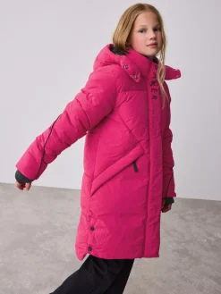 Baker by Ted Baker Girls Shower Resistant Longline Padded Coat^ Jackets & Coats|Snowsuits & Coats
