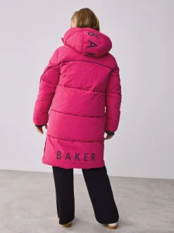 Baker by Ted Baker Girls Shower Resistant Longline Padded Coat^ Jackets & Coats|Snowsuits & Coats