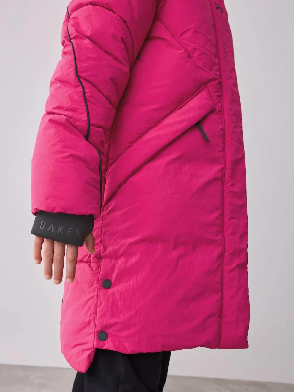 Baker by Ted Baker Girls Shower Resistant Longline Padded Coat^ Jackets & Coats|Snowsuits & Coats