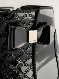 Sale Baker by Ted Baker Girls Patent Chelsea Black Boots