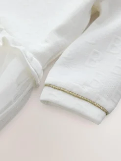 Baker by Ted Baker Jacquard Embossed Mesh Hem Dress^ Dresses|Dresses