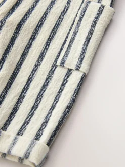 Baker by Ted Baker Long Sleeve T-Shirt and Striped Dungarees Set^BOY Dungarees