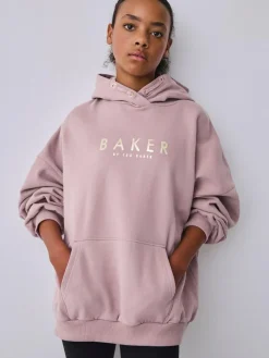 Baker by Ted Baker Oversized Back Print Hoodie^ Sweatshirts & Hoodies