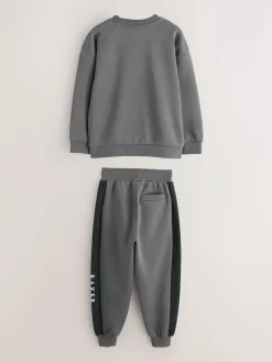Online Baker by Ted Baker Oversized Pocket Sweatshirt and Joggers Set