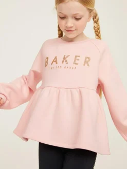 New Baker by Ted Baker Peplum Sweater And Legging Set