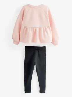 New Baker by Ted Baker Peplum Sweater And Legging Set