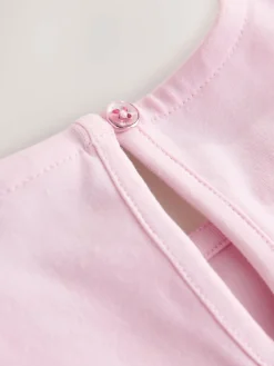 Discount Baker by Ted Baker Pink 3D Corsage Mesh Tier Dress