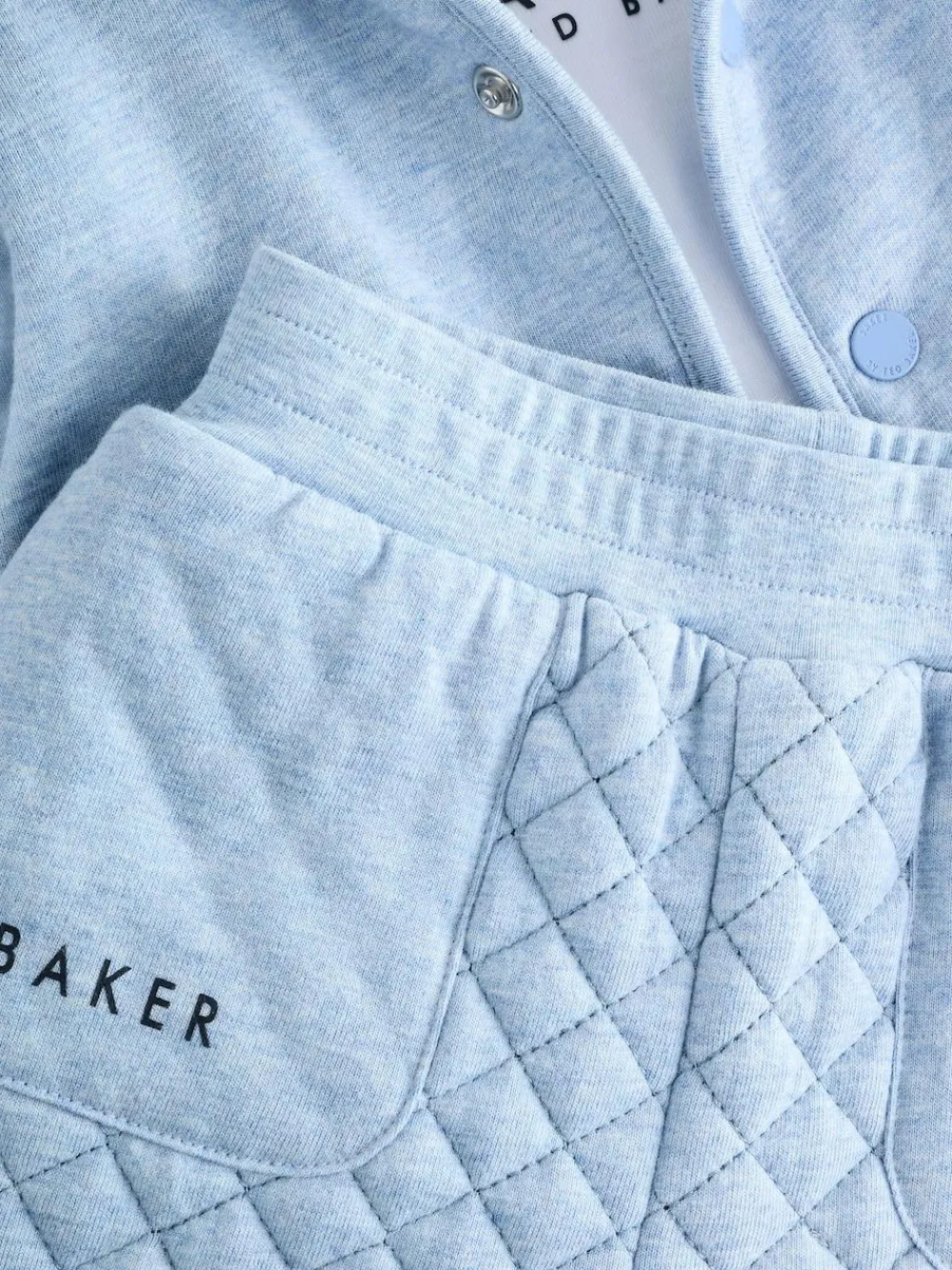 Baker by Ted Baker Quilted Jacket T-Shirt and Trousers 3 Piece Set^BOY Pants & Chinos