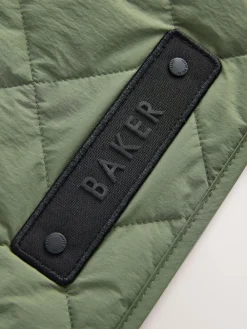 Baker by Ted Baker Sage Green Quilted Jacket^BOY Coats & Jackets|Snowsuits & Coats