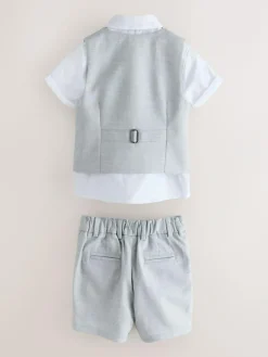 Baker by Ted Baker Shirt Waistcoat and Shorts Set^BOY Occasionwear