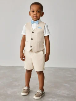 Baker by Ted Baker Shirt Waistcoat and Shorts Set^BOY Occasionwear