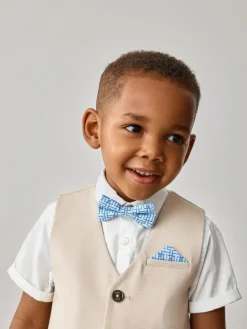 Baker by Ted Baker Shirt Waistcoat and Shorts Set^BOY Occasionwear