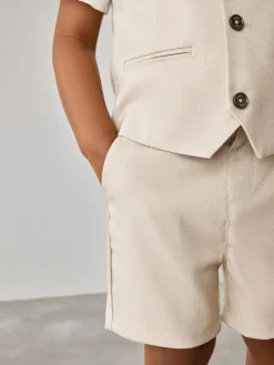 Baker by Ted Baker Shirt Waistcoat and Shorts Set^BOY Occasionwear