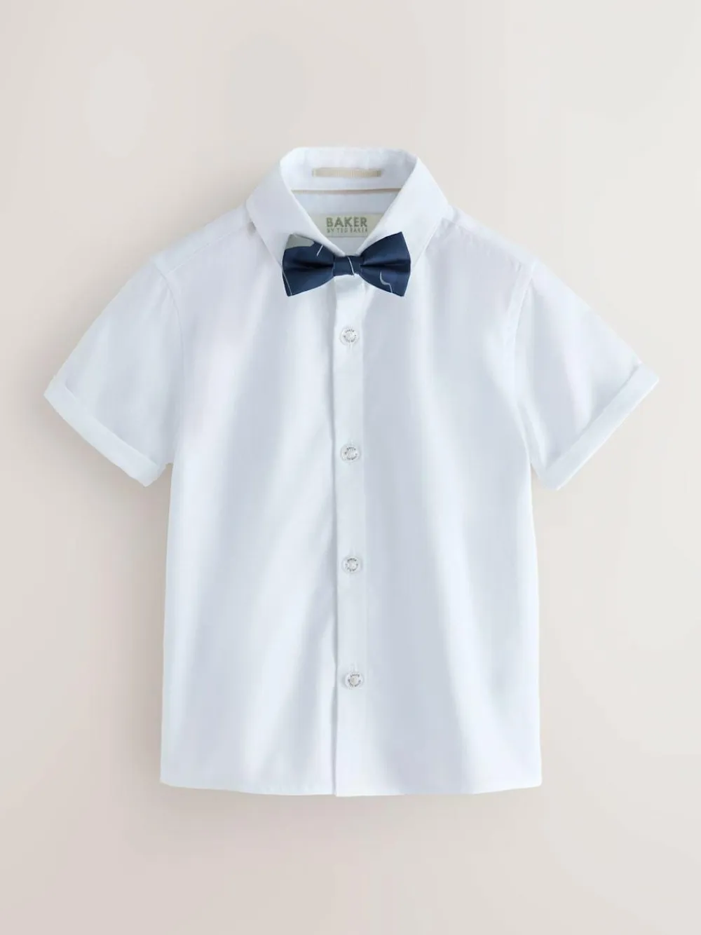 Online Baker by Ted Baker Shirt Waistcoat and Shorts Set Blue