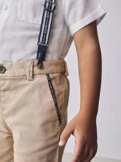 Baker by Ted Baker Shirt Trousers and Braces Set^BOY Shirts|Occasionwear