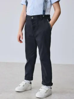 Clearance Baker by Ted Baker Shirt Trousers and Braces Set