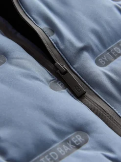 Discount Baker by Ted Baker Shower Resistant Heatseal Snowsuit Navy