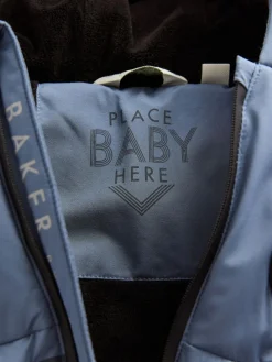 Discount Baker by Ted Baker Shower Resistant Heatseal Snowsuit Navy