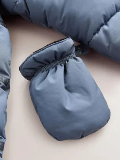 Discount Baker by Ted Baker Shower Resistant Heatseal Snowsuit Navy