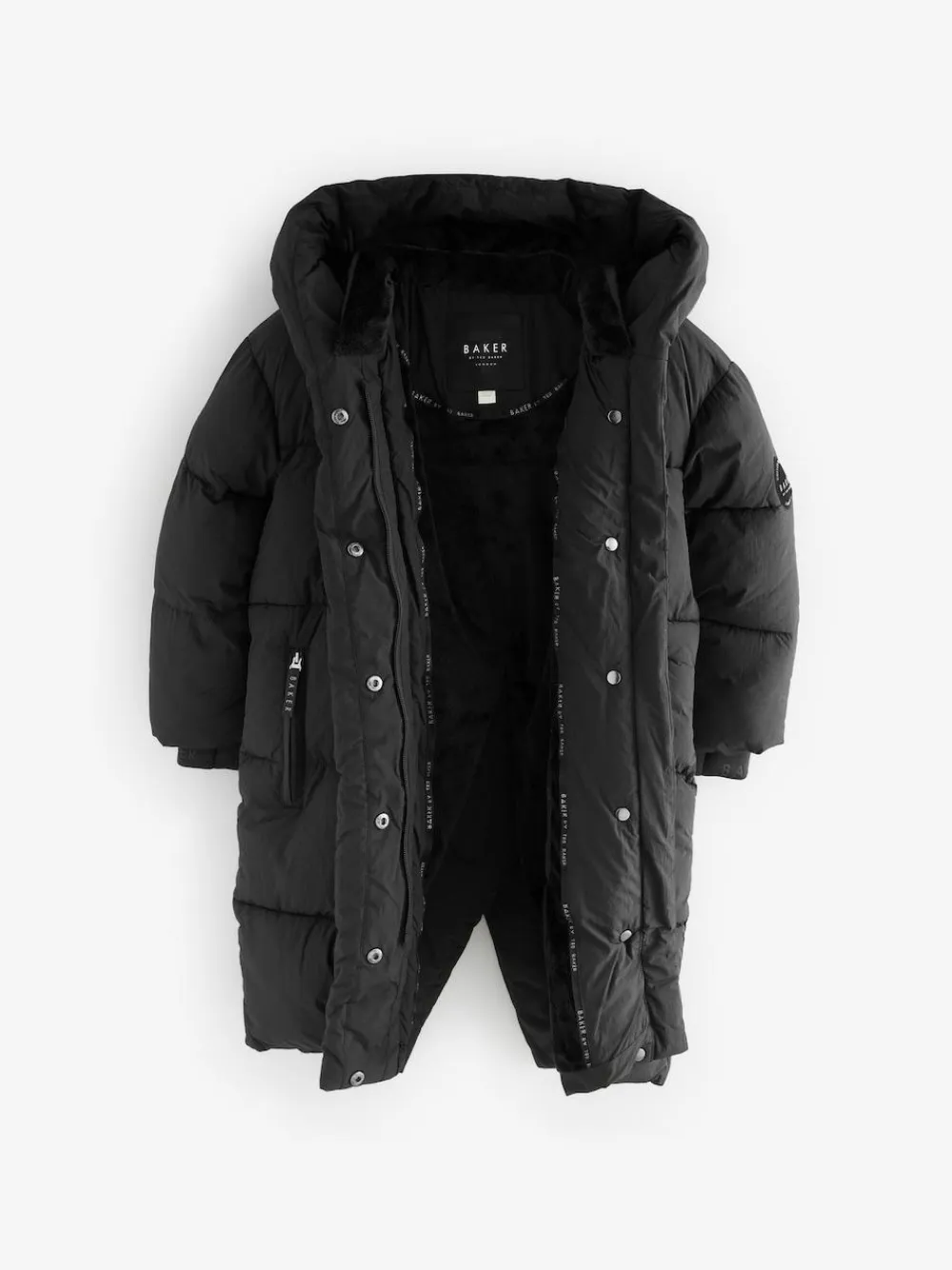 Online Baker by Ted Baker Shower Resistant Duvet Wrap Padded Black Coat