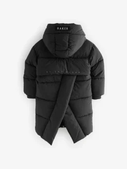 Online Baker by Ted Baker Shower Resistant Duvet Wrap Padded Black Coat