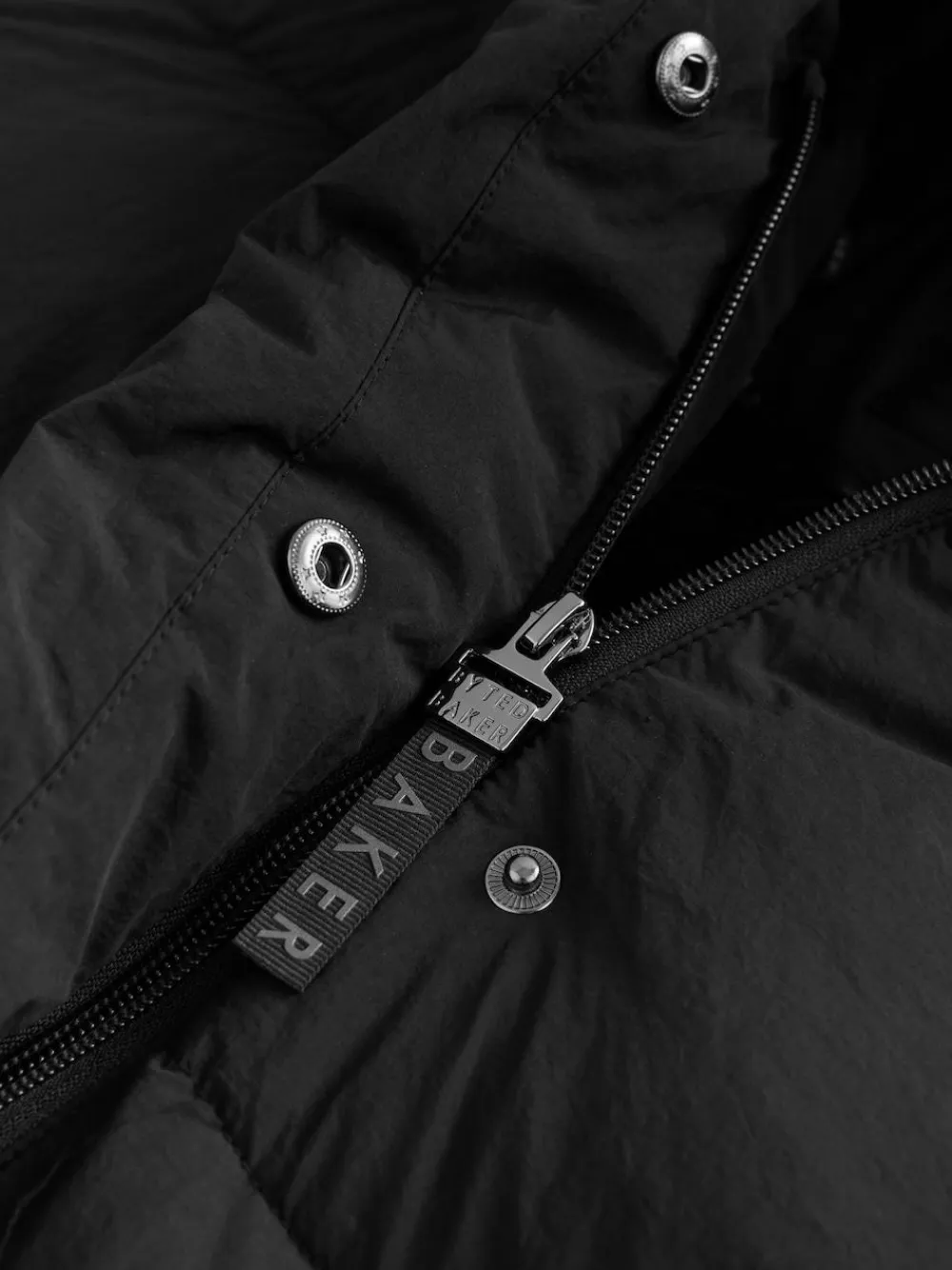 Online Baker by Ted Baker Shower Resistant Duvet Wrap Padded Black Coat