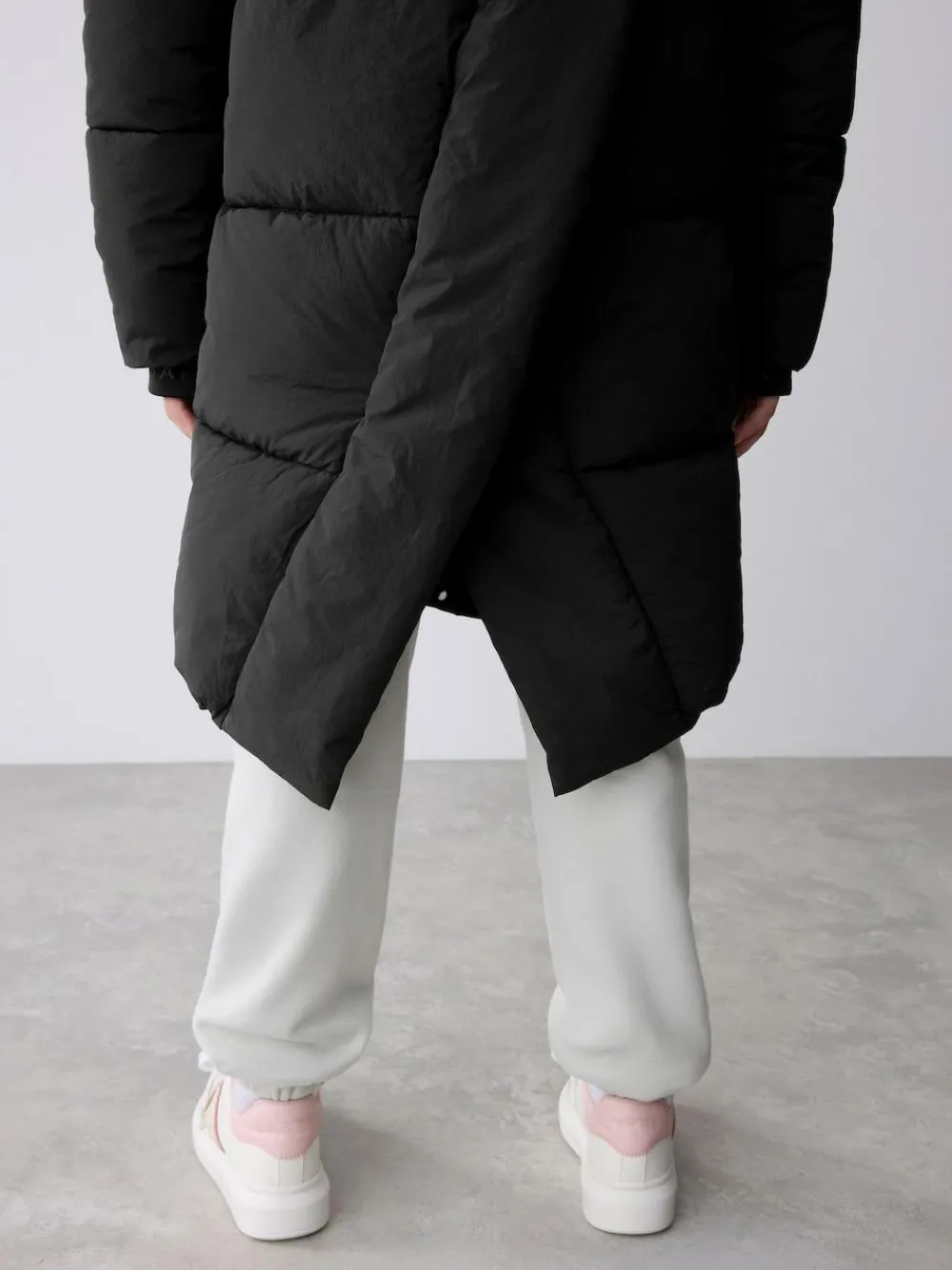 Online Baker by Ted Baker Shower Resistant Duvet Wrap Padded Black Coat