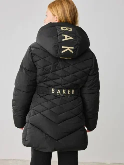 Baker by Ted Baker Shower Resistant Midweight Belted Padded Coat^ Jackets & Coats|Snowsuits & Coats