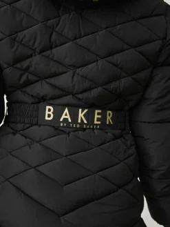 Baker by Ted Baker Shower Resistant Midweight Belted Padded Coat^ Jackets & Coats|Snowsuits & Coats