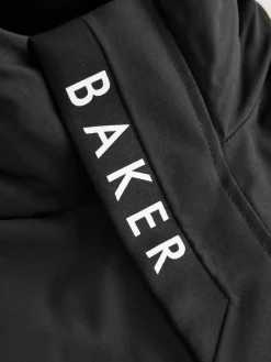 Hot Baker by Ted Baker Shower Resistant Padded Bomber Black Coat