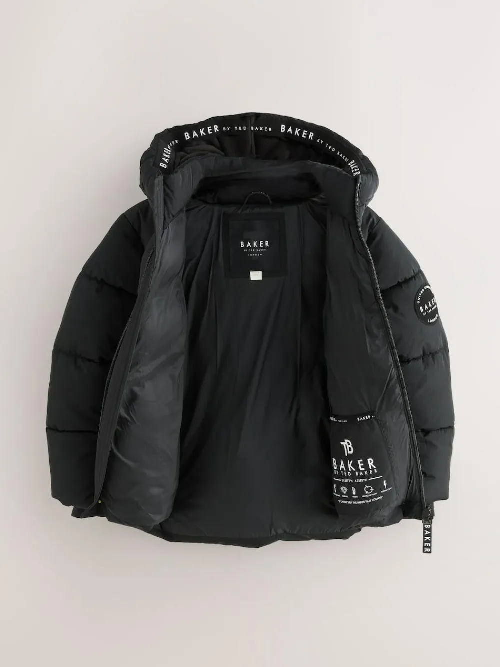 Baker by Ted Baker Shower Resistant Padded Jacket^BOY Coats & Jackets|Snowsuits & Coats