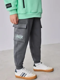 Baker by Ted Baker Sweatshirt and Cargo Joggers Set^BOY Sweatshirts & Hoodies|Sweat Pants