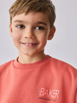 Best Baker by Ted Baker Sweatshirt and Cargo Joggers Set Red