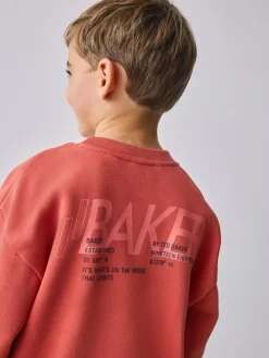 Best Baker by Ted Baker Sweatshirt and Cargo Joggers Set Red