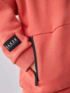 Best Baker by Ted Baker Sweatshirt and Cargo Joggers Set Red