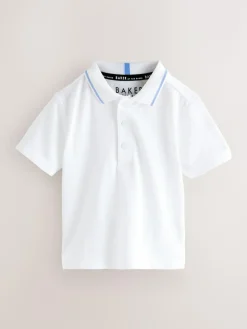 Baker by Ted Baker 'T' Texture Dungaree and Polo Shirt Set^BOY Dungarees