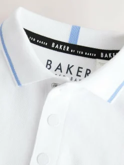 Baker by Ted Baker 'T' Texture Dungaree and Polo Shirt Set^BOY Dungarees