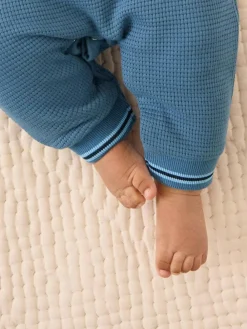 Baker by Ted Baker Textured Long Sleeve Romper^ Rompers & Overalls