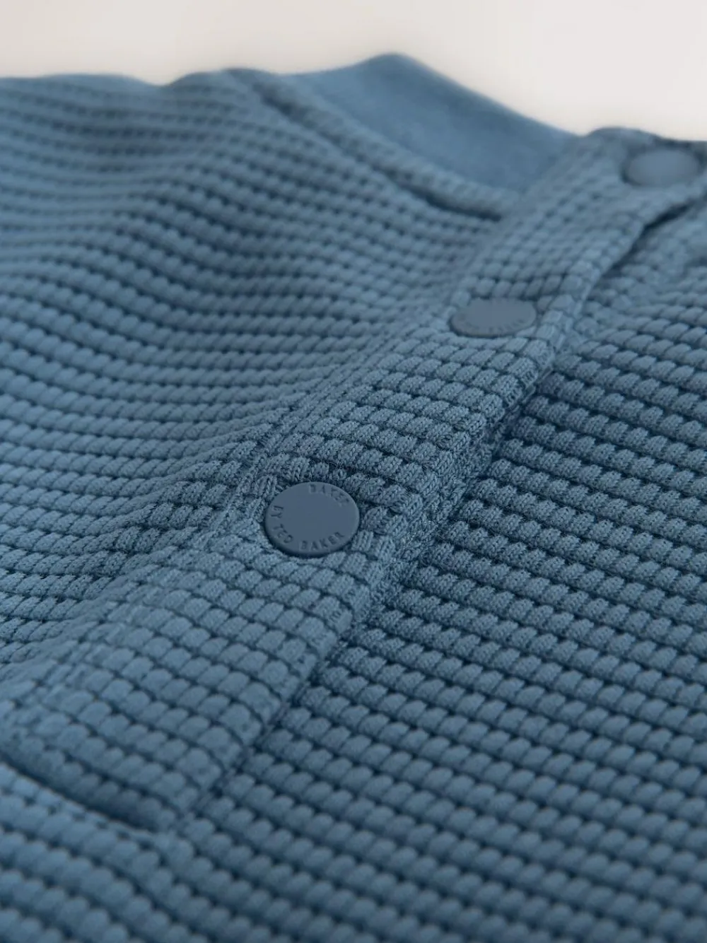 Baker by Ted Baker Textured Long Sleeve Romper^ Rompers & Overalls